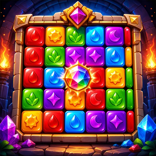 Dungeon Quest: Color Fill game icon