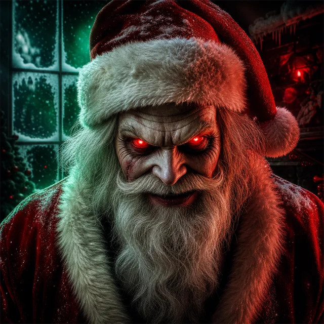Scary Santa Horror House 3D game icon